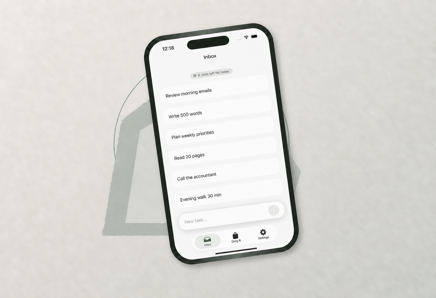 Ivy6: Daily Focus Planner app preview