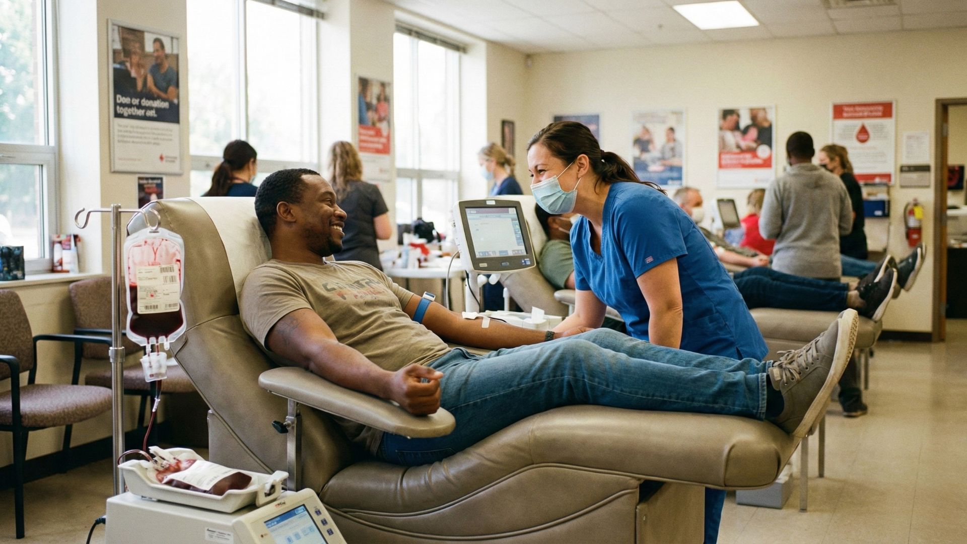 10 motivi per cui donare il sangue