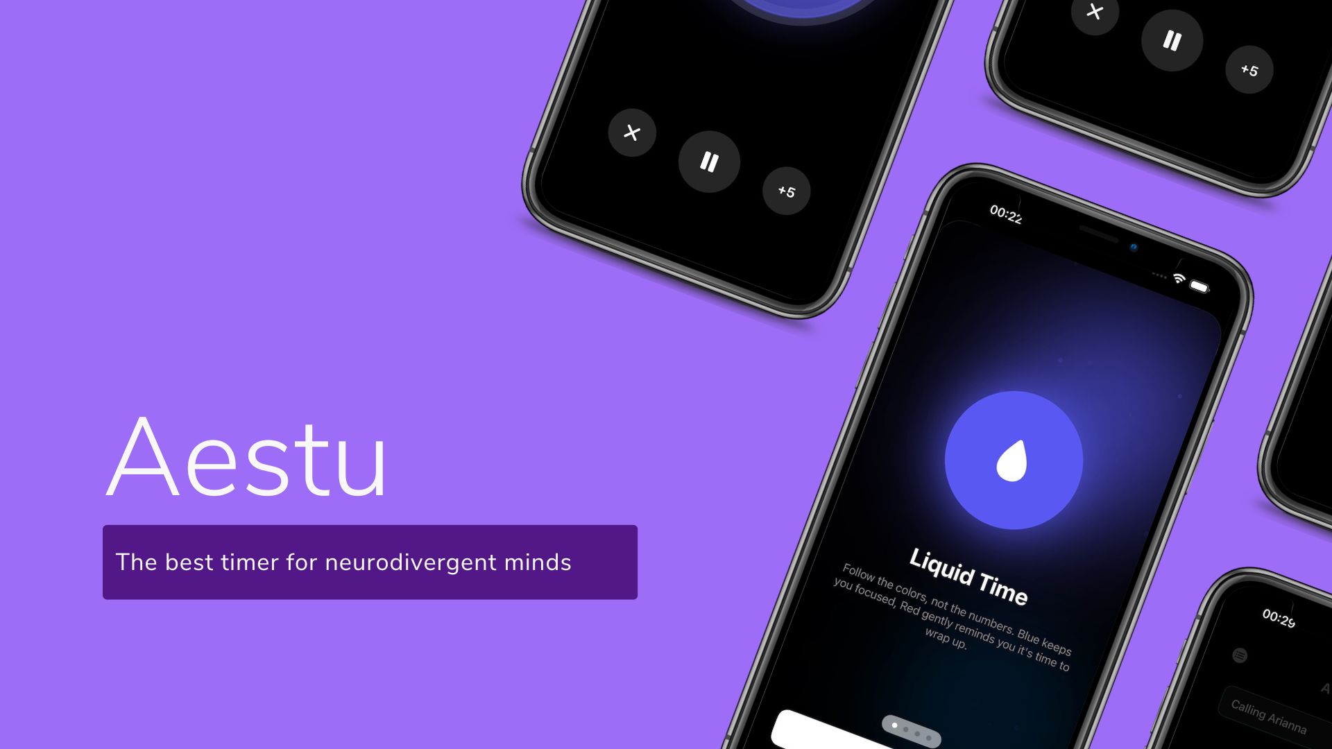 Aestu: Il Timer Liquido per l'ADHD e la Neurodivergenza